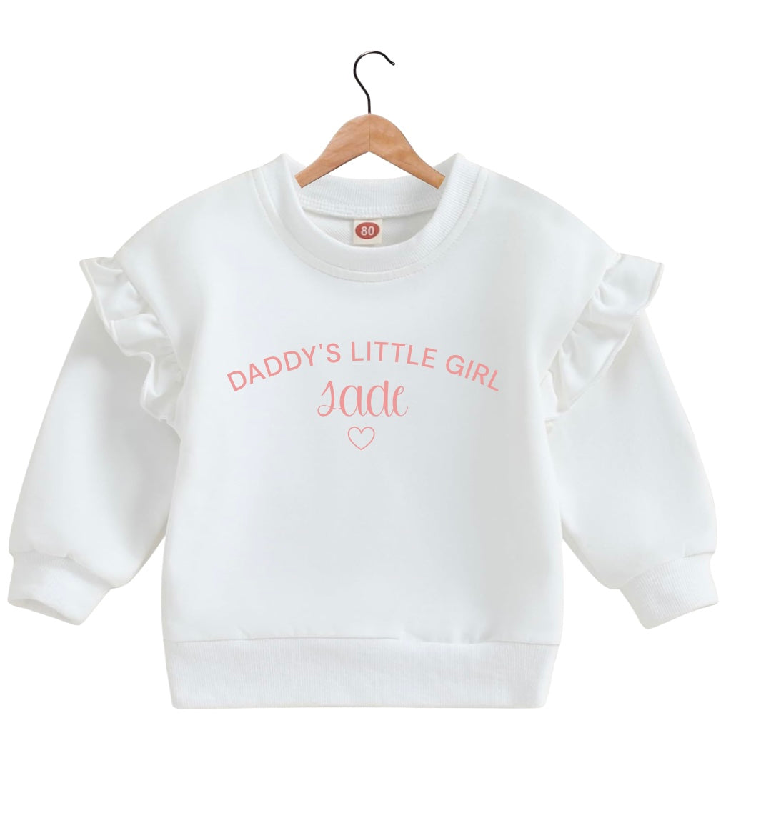 Daddy’s Little Girl Personalised Jumper