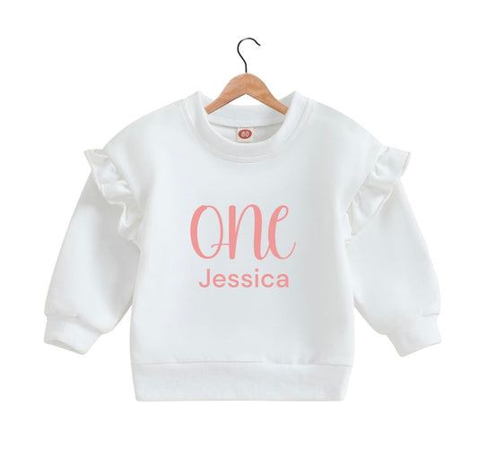 First Birthday Personalised Jumper