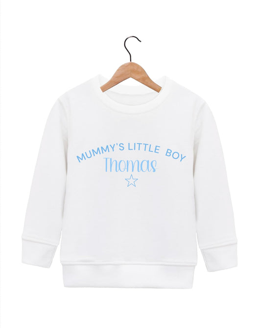 Mummy’s Little Boy Personalised Jumper