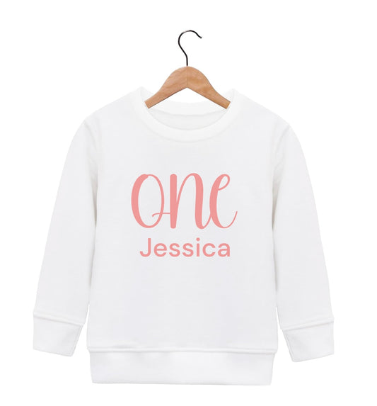 1st Birthday Personalised Jumper