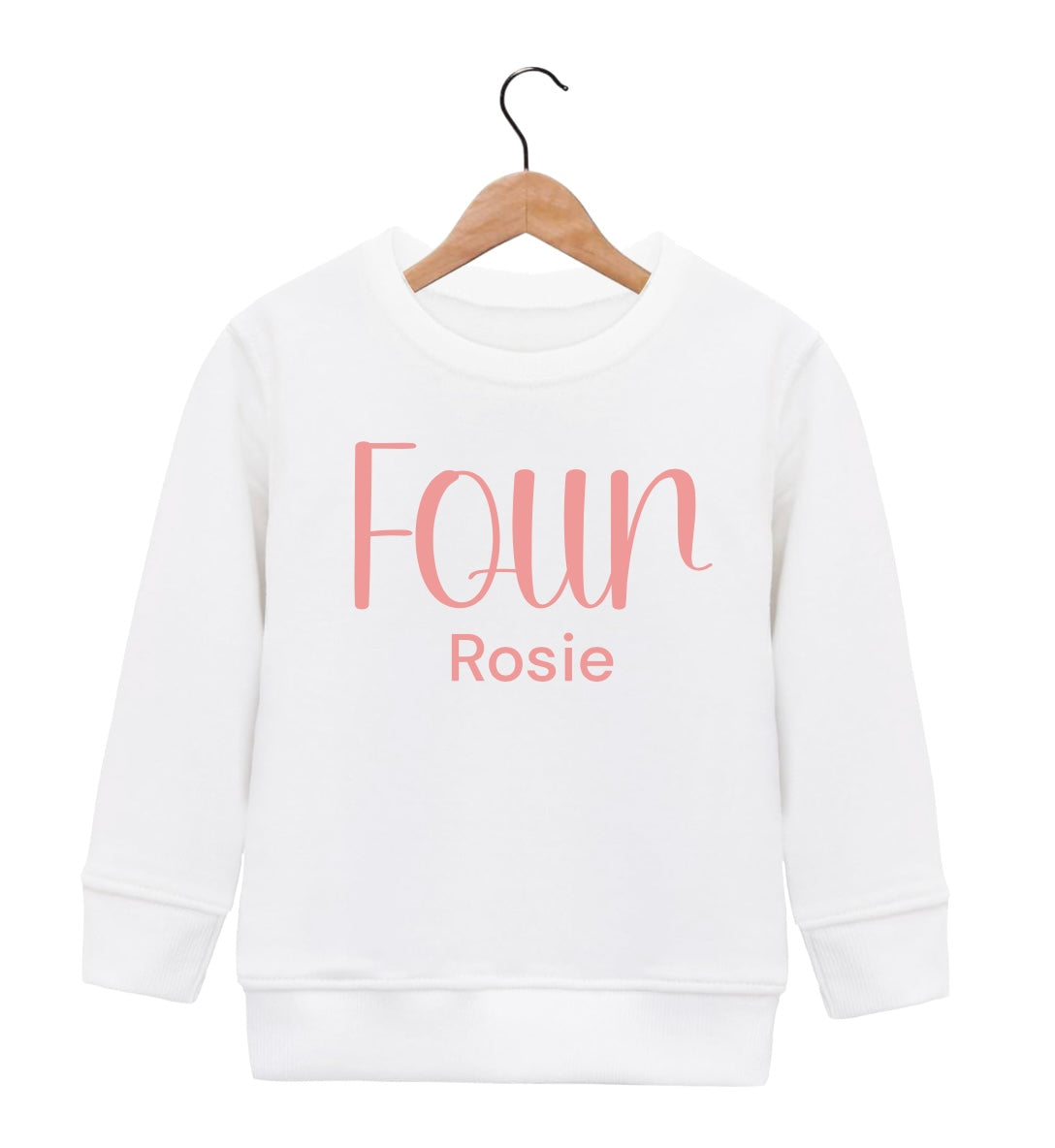 4th Birthday Personalised Jumper