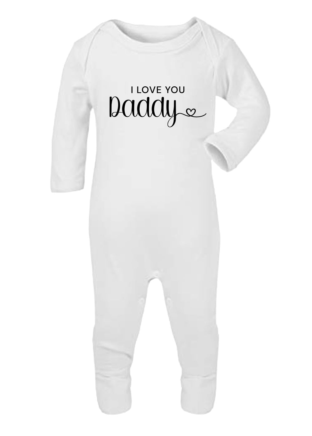 I Love Daddy Sleepsuit