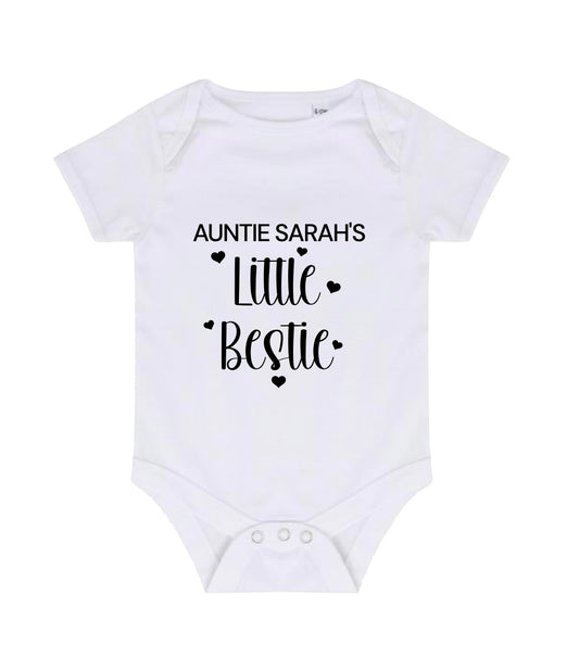 Personalised Auntie's Bestie Bodysuit