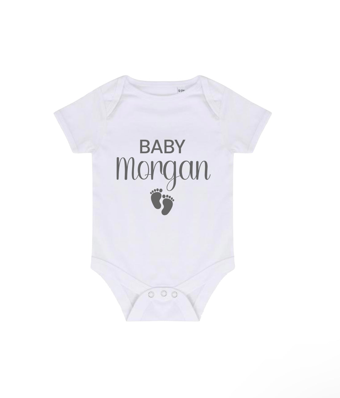 Personalised New Baby Bodysuit