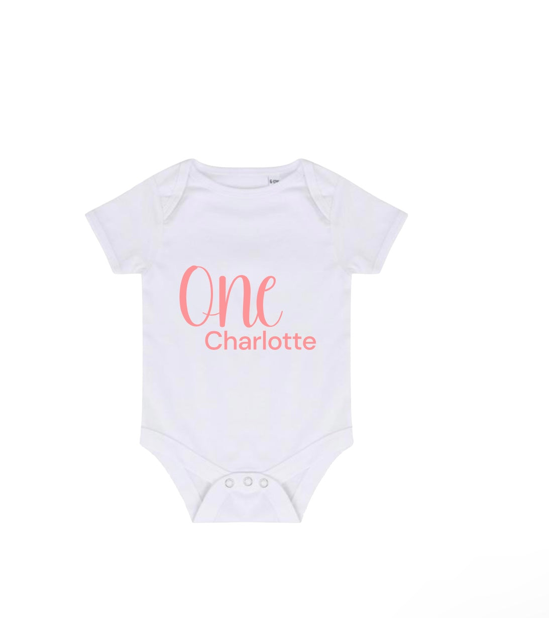 Personalised First Birthday Bodysuit