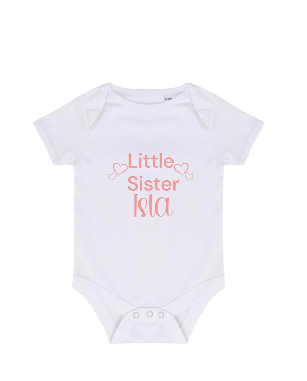 Personalised Little Sister Bodysuit