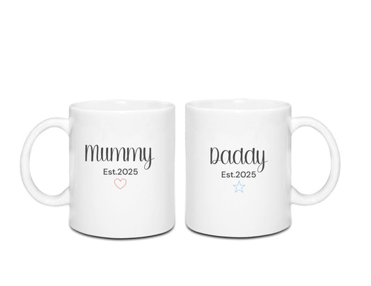 Mum and dad mugs